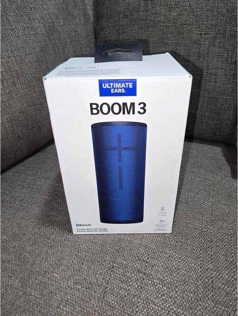 Ultimate Ears Boom 3 Wireless Bluetooth Speaker, Bold Sound + Deep Bass
